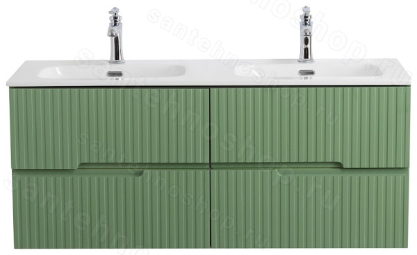 Тумба под раковину Cezares DUET-N-1200-4C-SO-2-PS-P 120x50 подвесная 120x50 подвесная