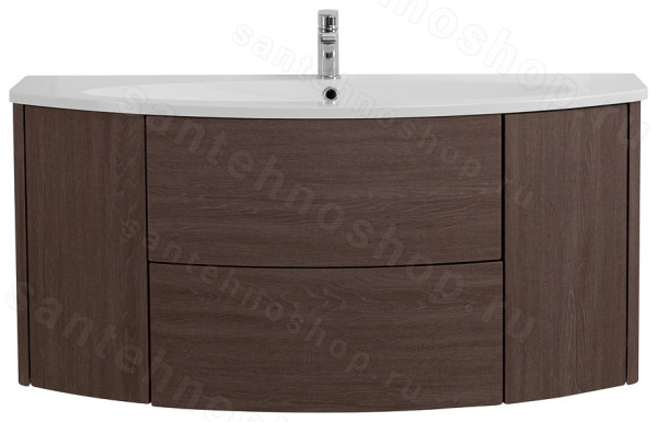 Тумба под раковину Cezares Eden 54408 121x55 подвесная, дуб затемненный 121x55 подвесная, дуб затемненный