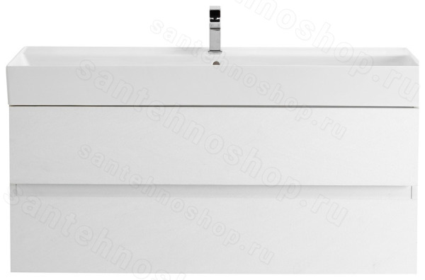 Тумба под раковину Cezares MOLVENO 46-120-2C-SO-BG 120x50 подвесная, белый лед