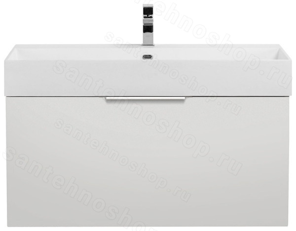 Тумба под раковину Cezares Premium 55401 90x43 подвесная, белая матовая 90x43 подвесная, белая матовая