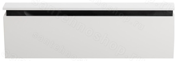 Тумба под раковину Cezares SLIDER-1000-1C-PI-BO 96x31 подвесная, белая матовая 96x31 подвесная, белая матовая