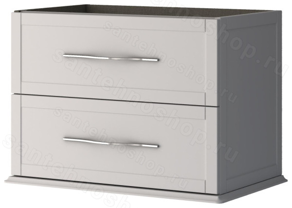 Тумба под раковину Cezares Tiffany 54948 74x55 подвесная, белая матовая 74x55 подвесная, белая матовая