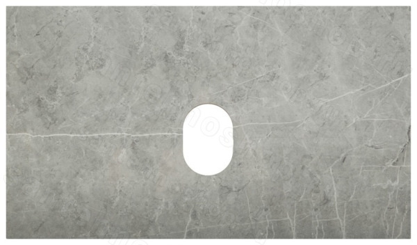 Столешница BelBagno KEP-80-MGL-W0 80x46 из керамогранита, серый глянцевый мрамор 80x46 из керамогранита, серый глянцевый мрамор