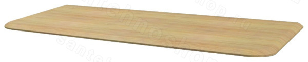 Столешница Cezares Idra 55842 144.3x50 из МДФ, дуб табачный 144.3x50 из МДФ, дуб табачный