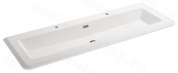 Раковина Cezares 50265 141x49, белая матовая 141x49, белая матовая