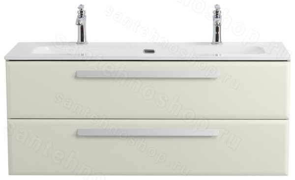 Тумба с раковиной Cezares Eco-cer-n 00-00017271 121x51 подвесная, альпака брашированная 121x51 подвесная, альпака брашированная