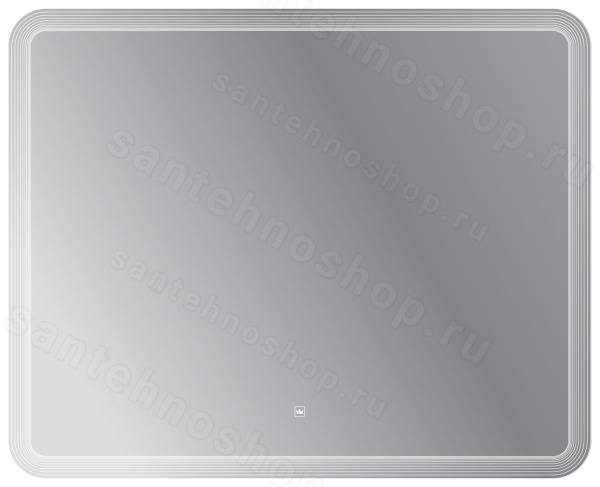 Зеркало с подсветкой Cezares Duet CZR-SPC-DUET-1000-800-LED-TCH 100x80 100x80