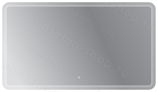 Зеркало с подсветкой Cezares Duet CZR-SPC-DUET-1400-800-LED-TCH 140x80 140x80