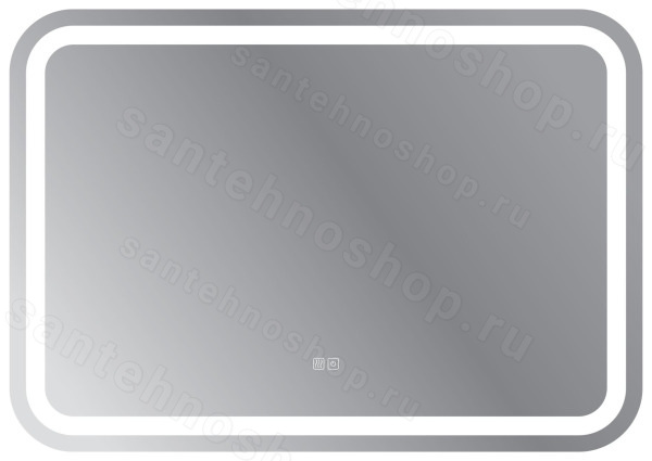 Зеркало с подсветкой Cezares Stylus CZR-SPC-STYLUS-1000-700-TCH-WARM 100x70 100x70
