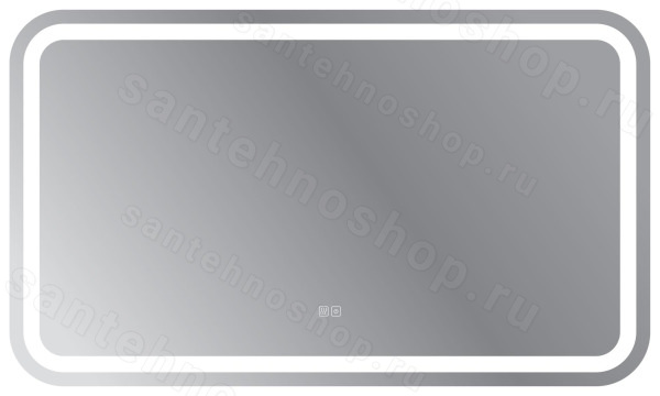 Зеркало с подсветкой Cezares Stylus CZR-SPC-STYLUS-1200-700-TCH-WARM 120x70 120x70