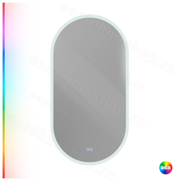 Зеркало с подсветкой Cezares CZR-SPC-ELS-500-950-RGB-TCH 50x95 50x95
