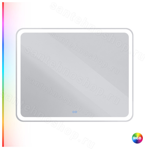 Зеркало с подсветкой Cezares CZR-SPC-MC-1000-800-RGB-TCH 100x80 100x80