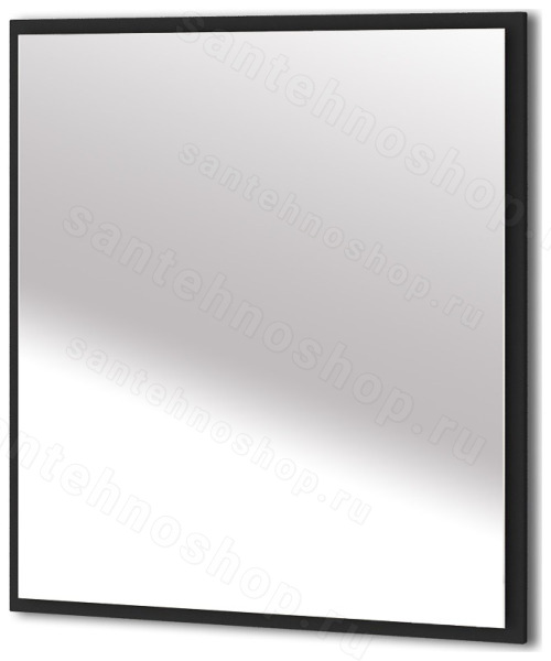 Зеркало с подсветкой Cezares Tiffany 45047 98x90, черный графит 98x90, черный графит
