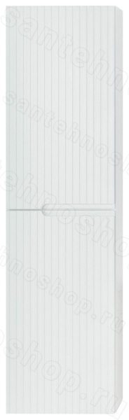 Шкаф-пенал Cezares Duet DUET-1500-2A-SC-BO 40x150, белый матовый 40x150, белый матовый