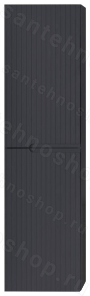 Шкаф-пенал Cezares Duet DUET-1500-2A-SC-GR-P 40x150, графит 40x150, графит