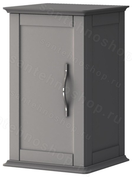 Шкаф Cezares Tiffany 55246 34x59, серое облако 34x59, серое облако