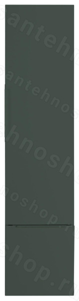 Шкаф-пенал Cezares Premium 55505 35x150, зеленый матовый 35x150, зеленый матовый