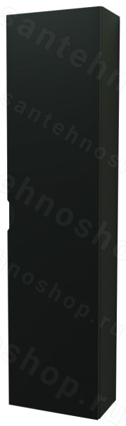 Шкаф-пенал Cezares Idra 55822 35x140, черный матовый 35x140, черный матовый