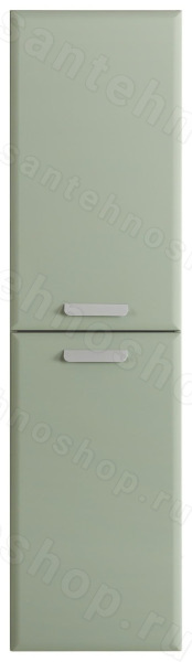 Шкаф-пенал Cezares Eco ECO-CER-N-1500-2A-SC-VDO-P 40x150, светло-зеленый матовый 40x150, светло-зеленый матовый