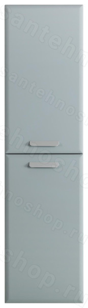 Шкаф-пенал Cezares Eco ECO-CER-N-1500-2A-SC-GAO-P 40x150, серо-голубой матовый 40x150, серо-голубой матовый