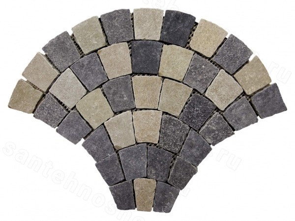 Плитка L´Antic Colonial Caliza Mini Fan Anticato Bostwana-Burkhara 