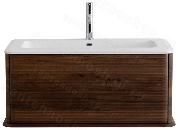 Тумба с раковиной Cezares Idra 00-00018412 98x44 подвесная, орех 98x44 подвесная, орех