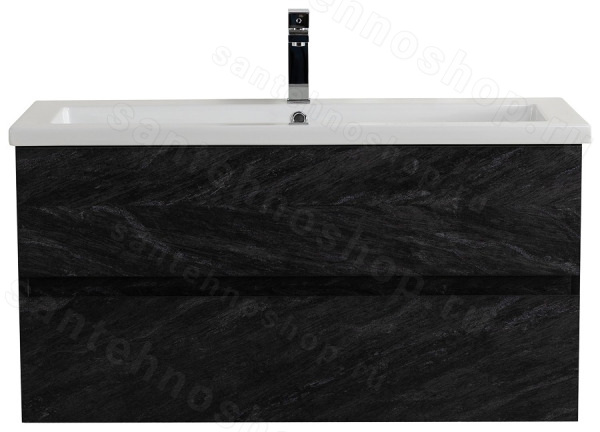 Тумба с раковиной Cezares Molveno 46 00-00018012 101x53 подвесная, антрацит 101x53 подвесная, антрацит