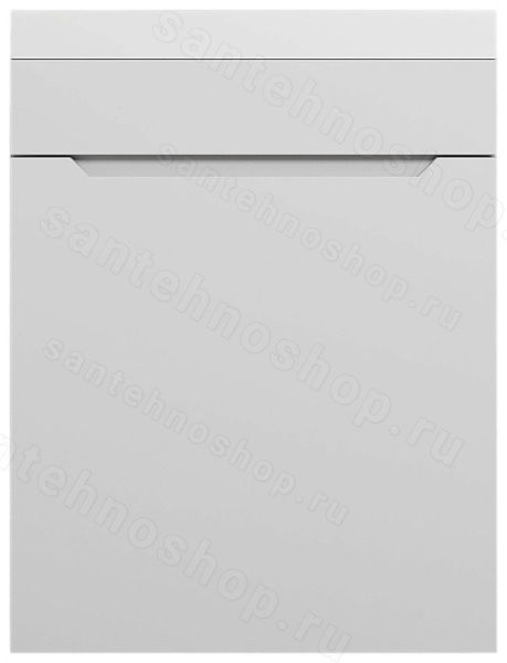 Тумба под раковину для ванной Uperwood Tanos TTanos40W 40x22, подвесная, белая матовая 40x22, подвесная, белая матовая