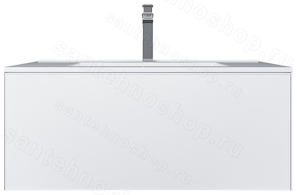 Тумба с раковиной Uperwood Parma Premium 39330205466 85x47 подвесная, белая 85x47 подвесная, белая