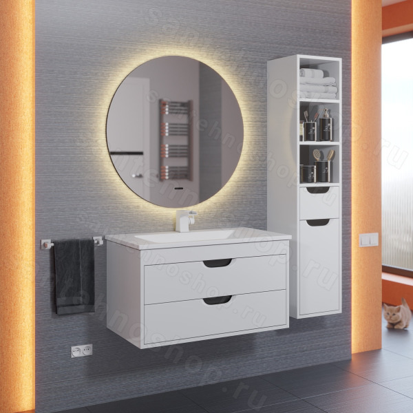 Зеркало с подсветкой Uperwood Modul 2949345681 80x80 80x80