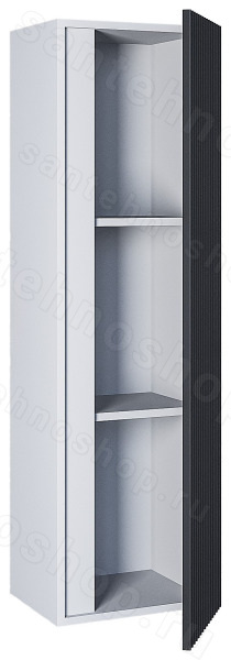 Шкаф-пенал Uperwood Next Premium 2950205311 35x120, белый/графит 35x120, белый/графит