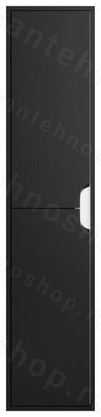 Шкаф-пенал Uperwood Modul 2930205301 33x150, черный матовый 33x150, черный матовый
