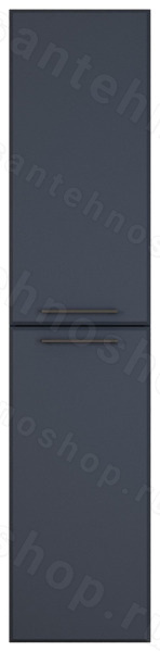 Шкаф-пенал Uperwood Foster New PFosterNEWb 36x160, черный матовый 36x160, черный матовый
