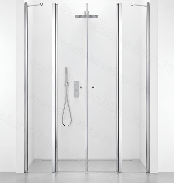 Душевая дверь Cezares ELENA ELENA-W-B-22-240-P-Cr 240x195 распашная, профиль хром