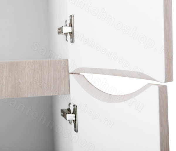 Шкаф-пенал BelBagno FLY-MARINO-1500-2A-SC-RG-P-R 40x150, дуб серый (Rovere Grigio) 40x150, дуб серый