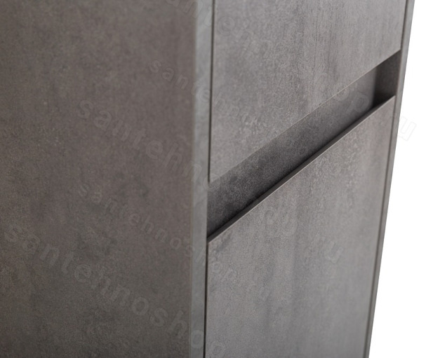 Шкаф-пенал BelBagno KRAFT-1600-2A-SC-CG-L 33x160, серый цемент (Cemento Grigio) 33x160, серый цемент