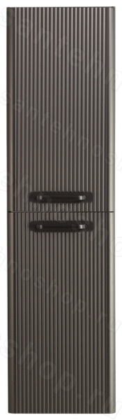 Шкаф-пенал BelBagno DUE-1500-2A-SC-GM-P 40x50, оружейная сталь 40x50, оружейная сталь