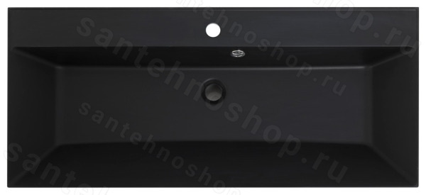 Раковина из искусственного камня BelBagno BB800/450-LV-ART-AST-NERO
