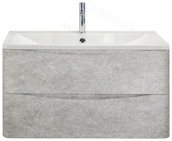 Тумба под раковину BelBagno Acqua ACQUA-1000-2C-SO-CVG 100x45 подвесная, Венецианская штукатурка (