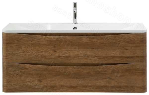 Тумба под раковину BelBagno Acqua ACQUA-1200-2C-SO-RR 120x45 подвесная, Дуб фактурный (Rovere Rust