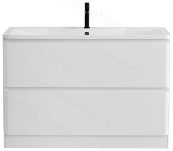 Тумба под раковину BelBagno Albano ALBANO-1200-2C-SO-BL 120x45 подвесная, Белый глянцевый (Bianco