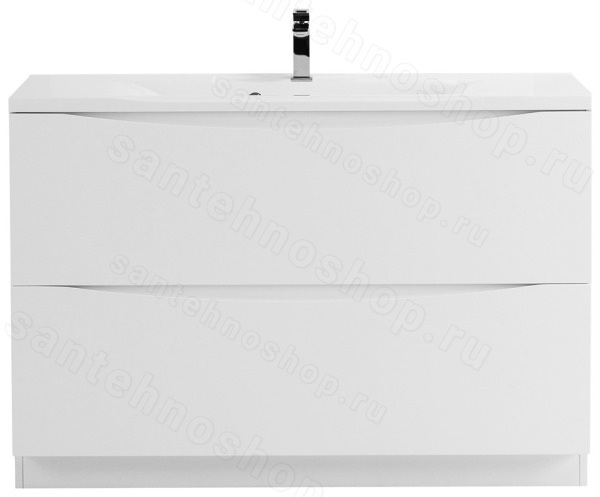 Тумба под раковину BelBagno Marino MARINO-1200-2C-PIA-BL-P 120x45 напольная, Белый глянцевый (Bian