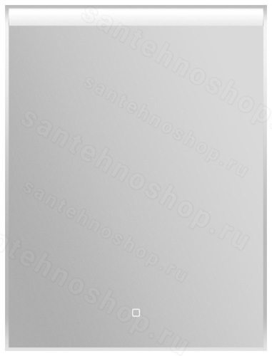 Зеркало с подсветкой BelBagno UNO SPC-UNO-500-800-TCH 50x80, сатин