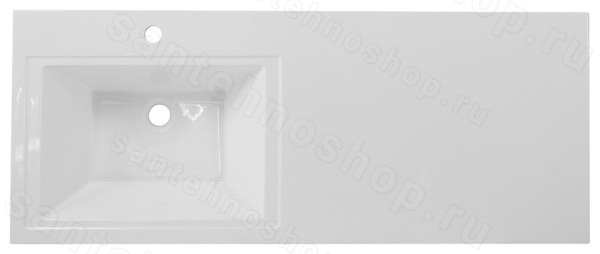 Раковина из литьевого мрамора BelBagno BB1200/480-LV-MR-L