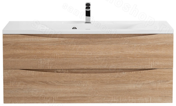 Тумба под раковину BelBagno Marino MARINO-1200-2C-SO-WO-P 120x45 подвесная, Белый дуб (Rovere Bian