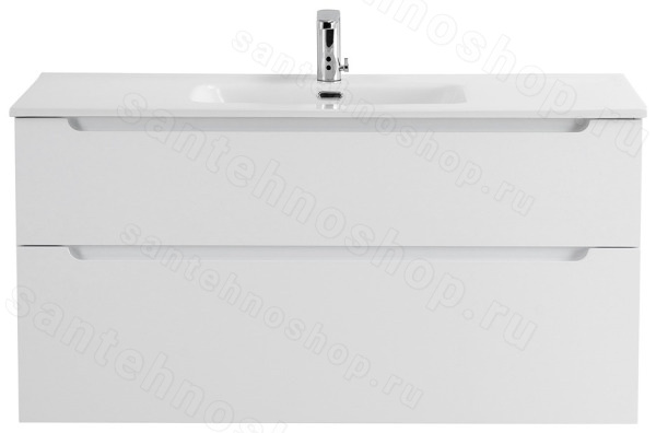 Тумба под раковину BelBagno Etna H60 ETNA-H60-1200-2C-SO-BL-P 120x45 подвесная, Белый глянцевый (B