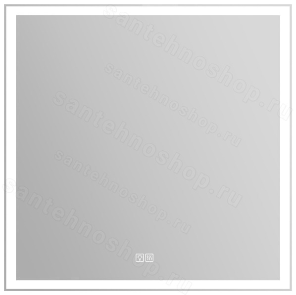 Зеркало с подсветкой BelBagno SPC-GRT-800-800-LED-TCH-WARM 80x80 80x80