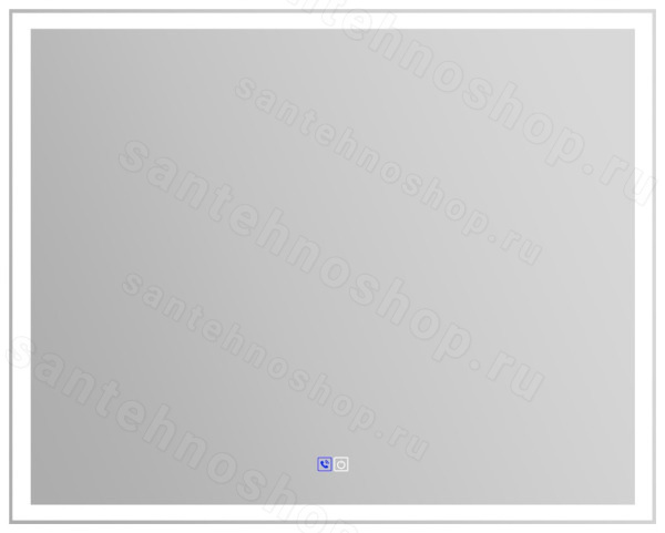 Зеркало с подсветкой BelBagno SPC-GRT-1000-800-LED-TCH-PHONE 100x80 100x80