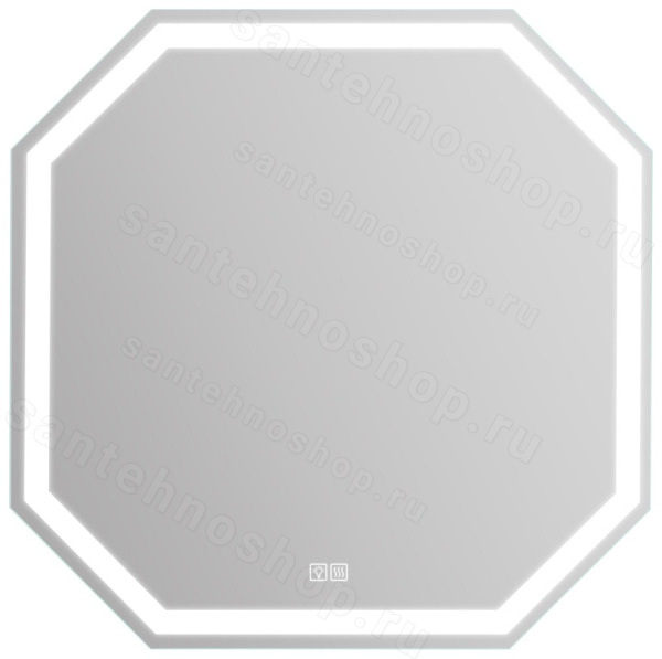Зеркало с подсветкой BelBagno SPC-OTT-800-800-LED-TCH-WARM 80x80 80x80