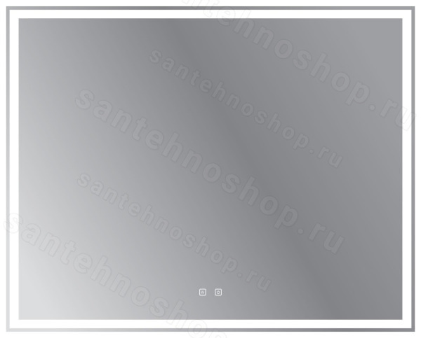 Зеркало с подсветкой BelBagno SPC-GRT-1000-800-LED-TCH-SND 100x80 100x80